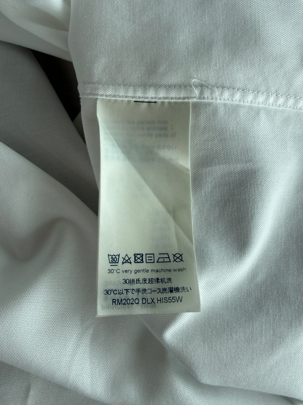 Louis Vuitton White Staples Button Up Shirt