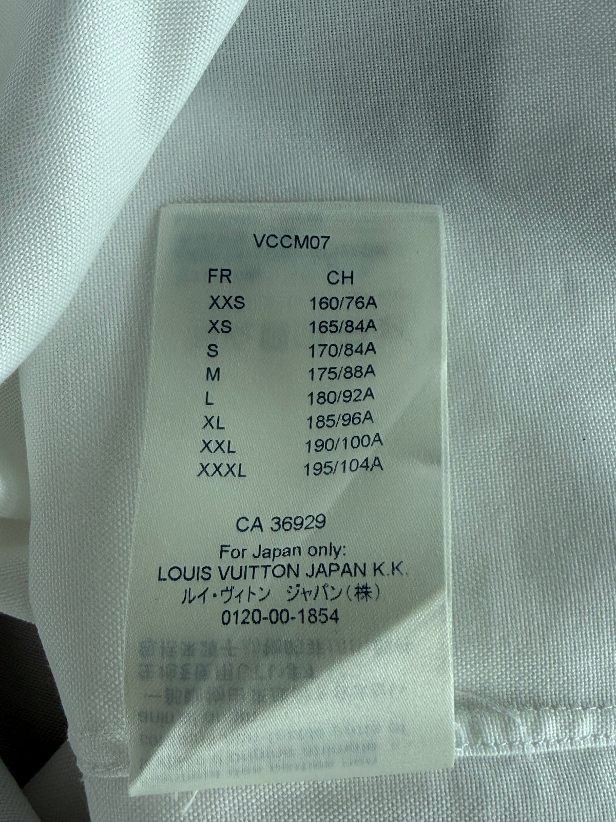 Louis Vuitton White Staples Button Up Shirt