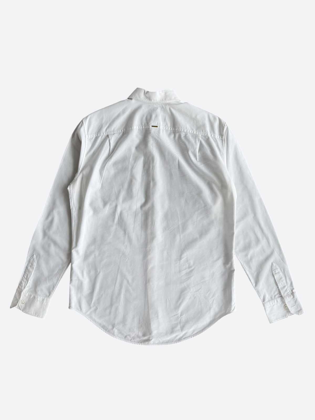 Louis Vuitton White Staples Button Up Shirt