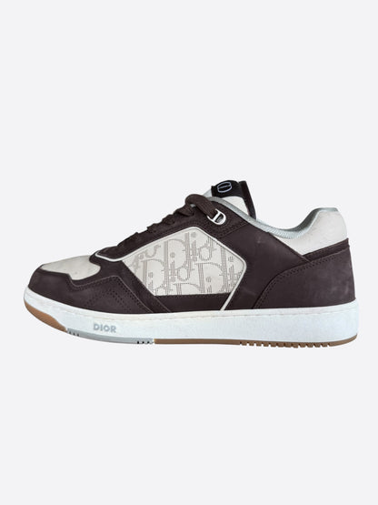 Dior Brown & White Oblique B27 Sneakers