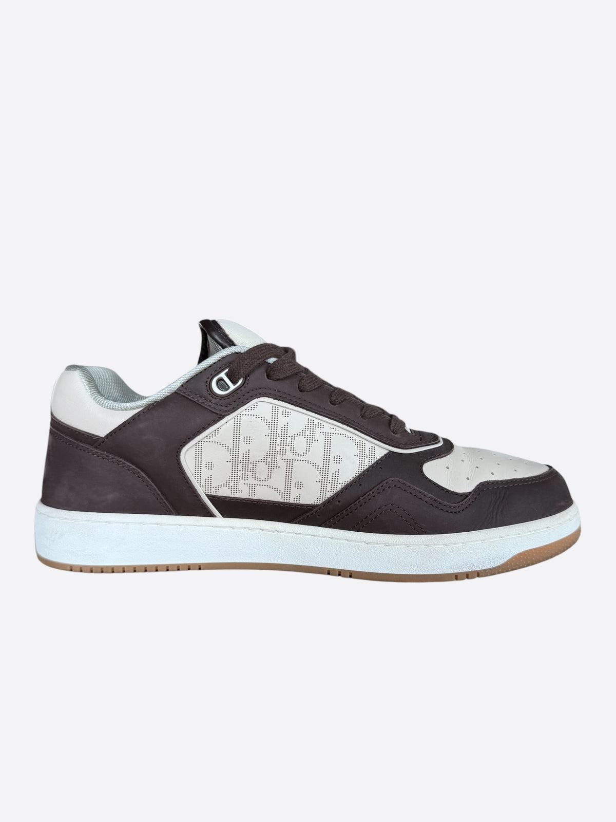 Dior Brown & White Oblique B27 Sneakers