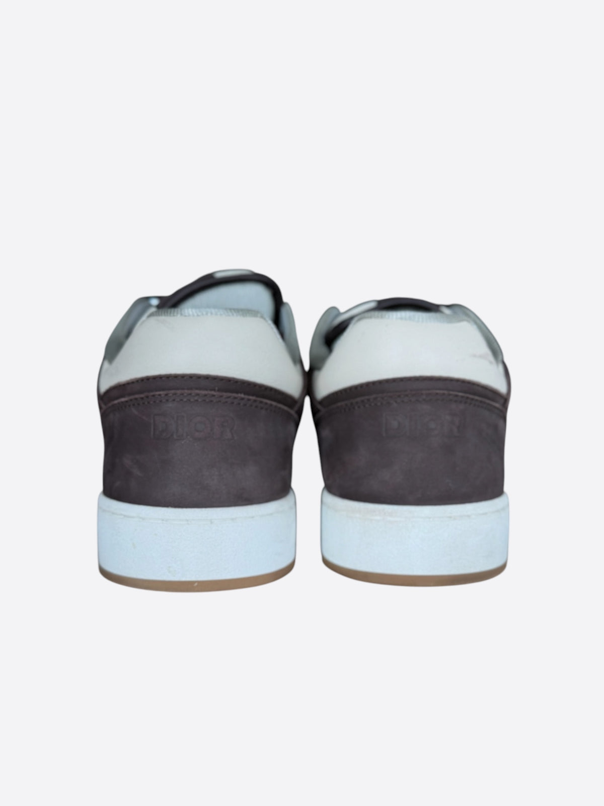 Dior Brown & White Oblique B27 Sneakers
