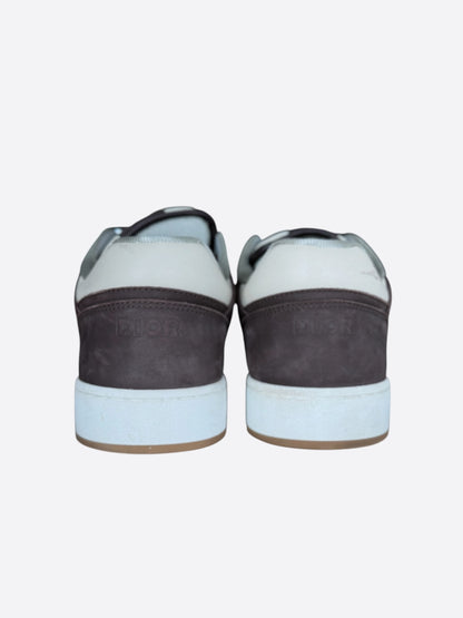 Dior Brown & White Oblique B27 Sneakers