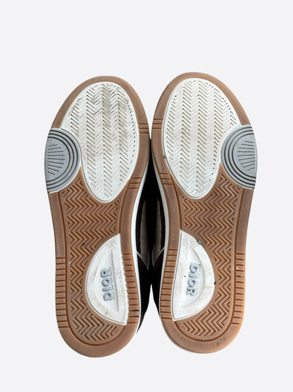 Dior Brown & White Oblique B27 Sneakers