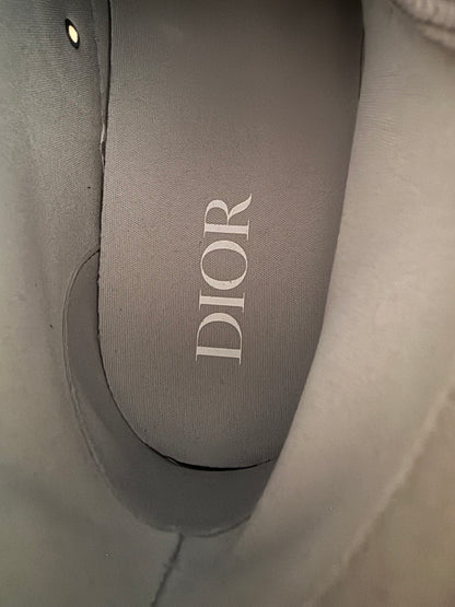 Dior Grey & White CD Diamond B23 Sneakers