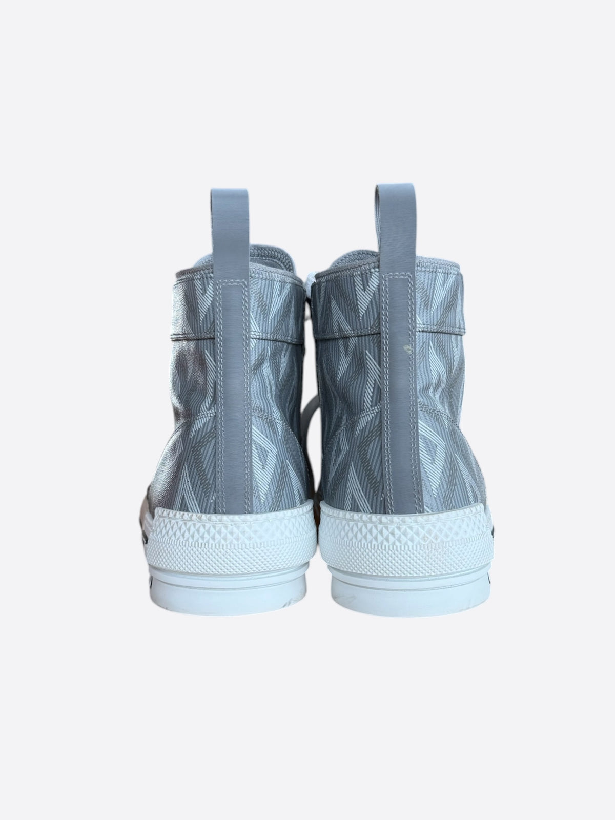Dior Grey & White CD Diamond B23 Sneakers