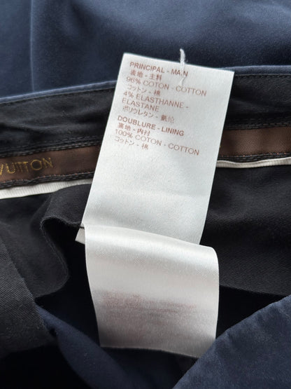 Louis Vuitton Navy Chino Shorts