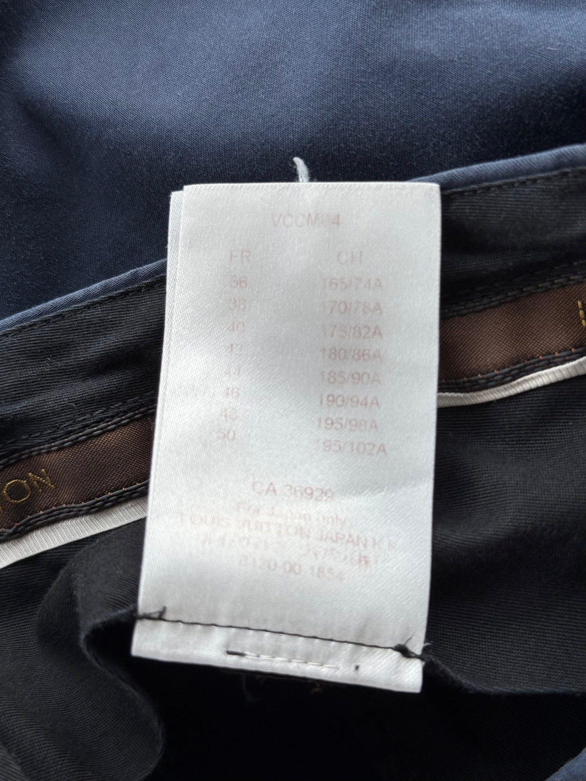 Louis Vuitton Navy Chino Shorts