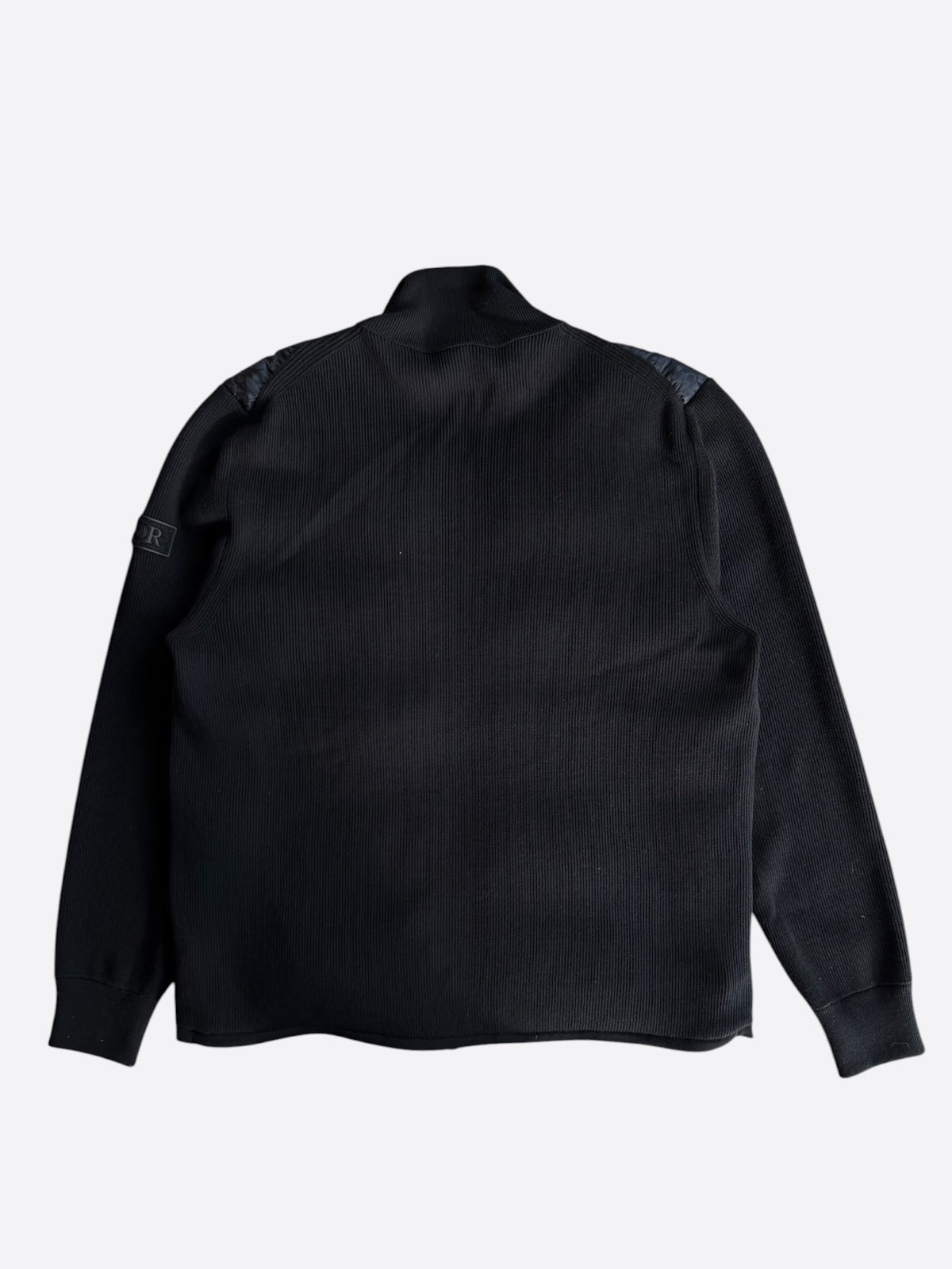 Dior Black Oblique Knit Puffer Jacket