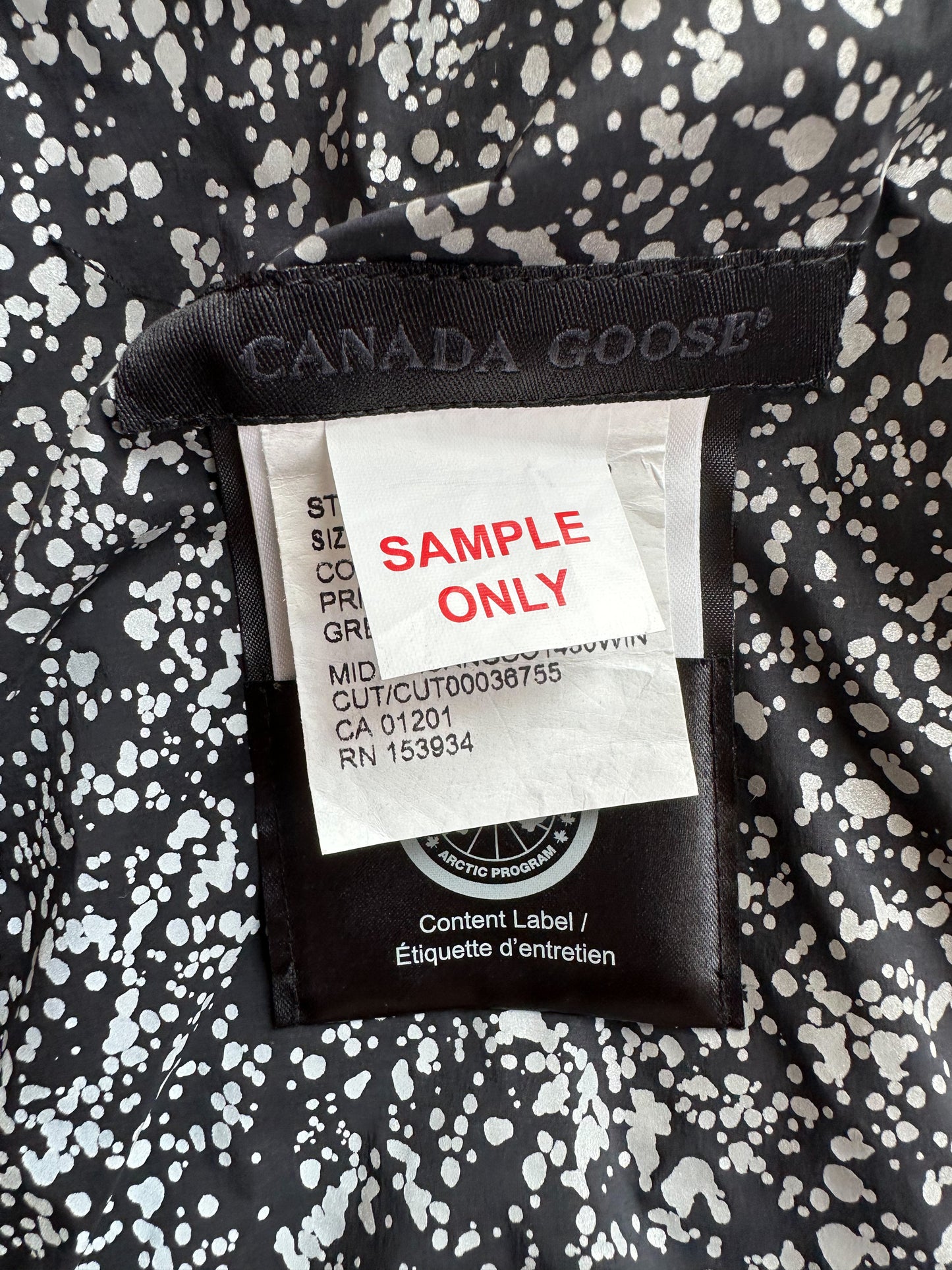 Canada Goose Black Reflective Hybridge CW Black Label Women's Jacket