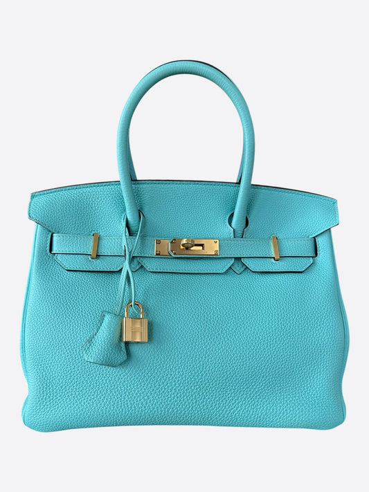 Hermes Tiffany Blue Togo Birkin 30