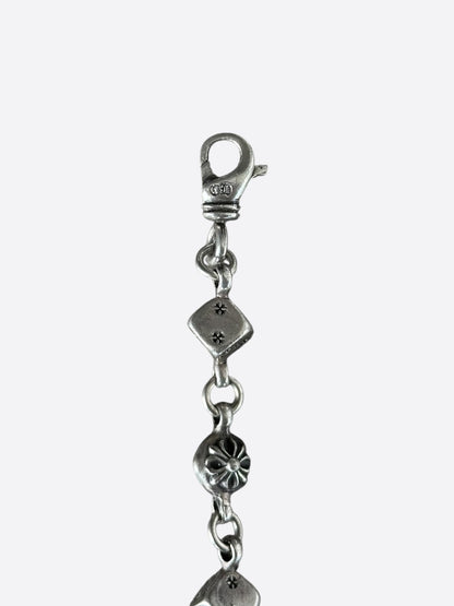 Chrome Hearts Silver Dice Bracelet