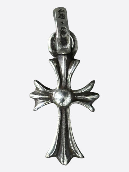 Chrome Hearts Silver & Diamond Baby Fat Pendant