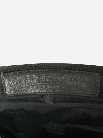Chrome Hearts Black Cross Patch Jeans