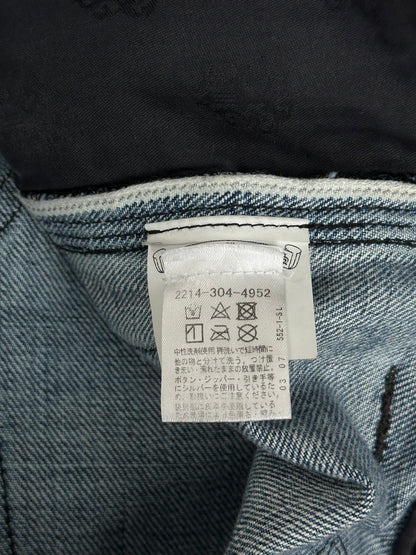 Chrome Hearts Blue Multicolor Patch 1/1 Carpenter Jeans