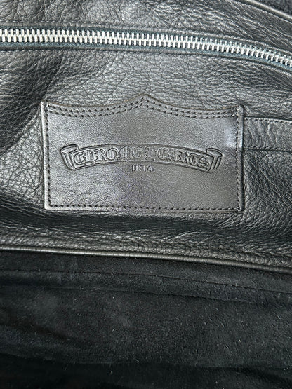 Chrome Hearts Black & Silver Dagger Gunslinger Messenger Bag