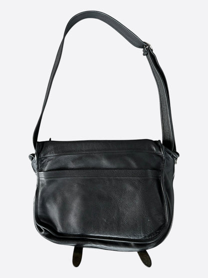 Chrome Hearts Black & Silver Dagger Gunslinger Messenger Bag