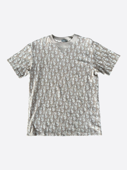 Dior Beige & White Oblique Towel T-Shirt