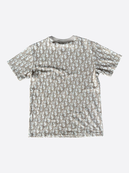 Dior Beige & White Oblique Towel T-Shirt