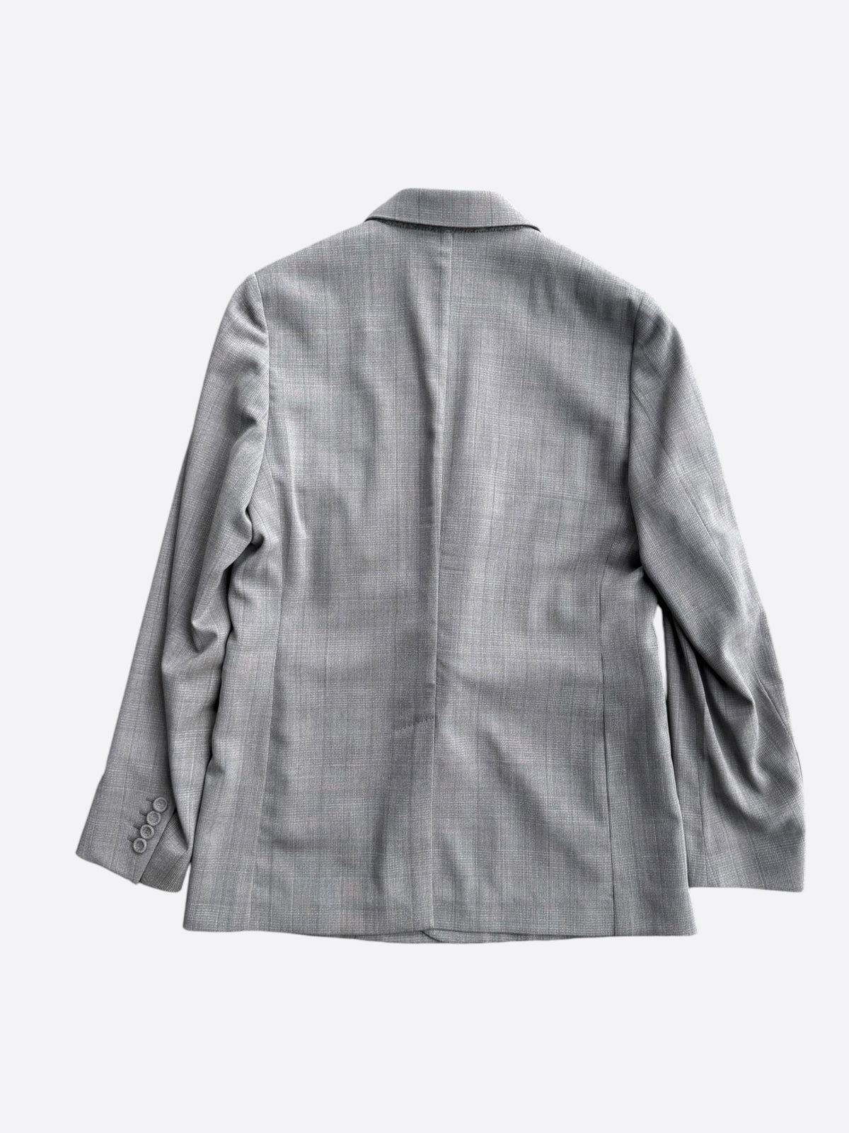 Dior Grey & Black CD Logo Blazer Jacket