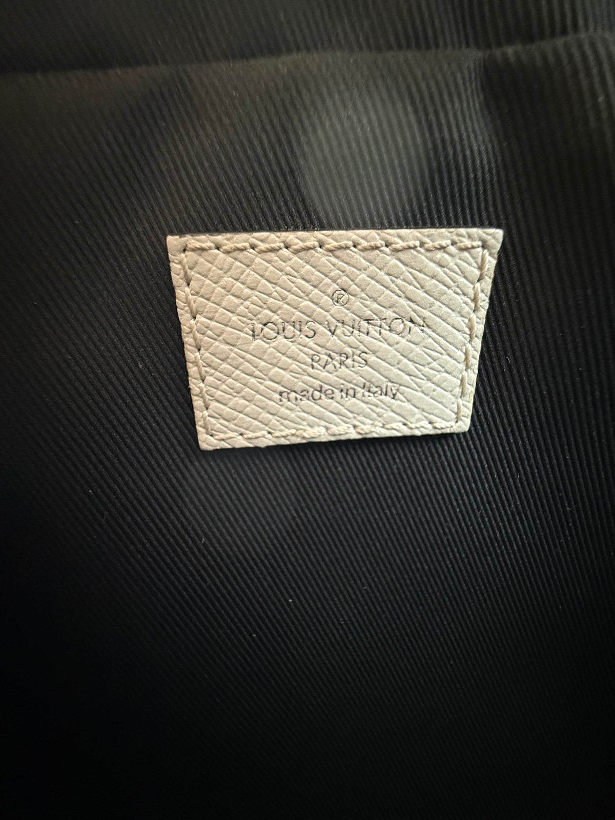 Louis Vuitton White Taigarama Monogram Outdoor Bumbag