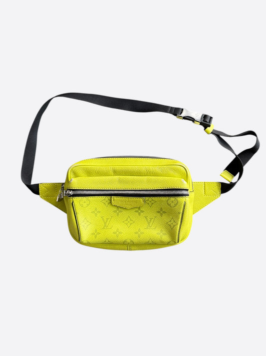 Louis Vuitton Yellow Taigarama Monogram Outdoor Bumbag