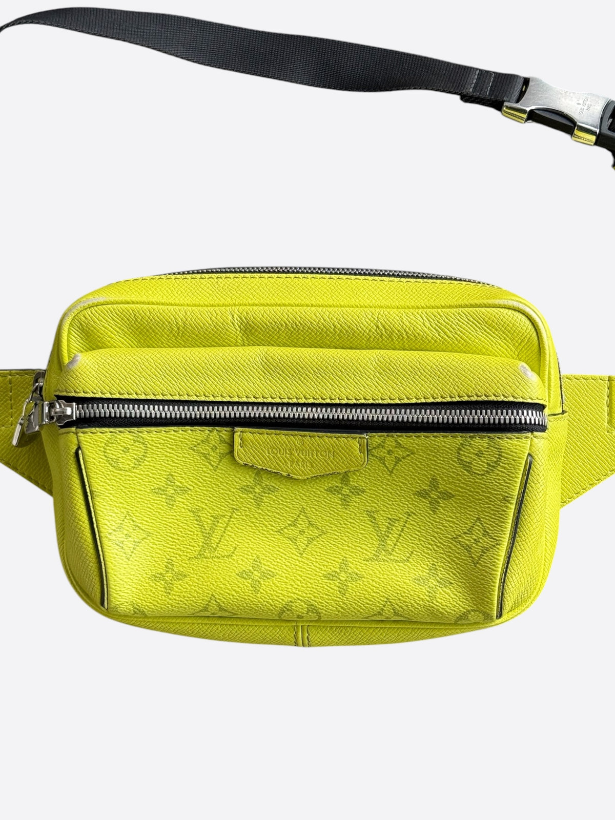 Louis Vuitton Yellow Taigarama Monogram Outdoor Bumbag