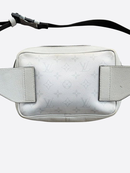 Louis Vuitton White Taigarama Monogram Outdoor Bumbag