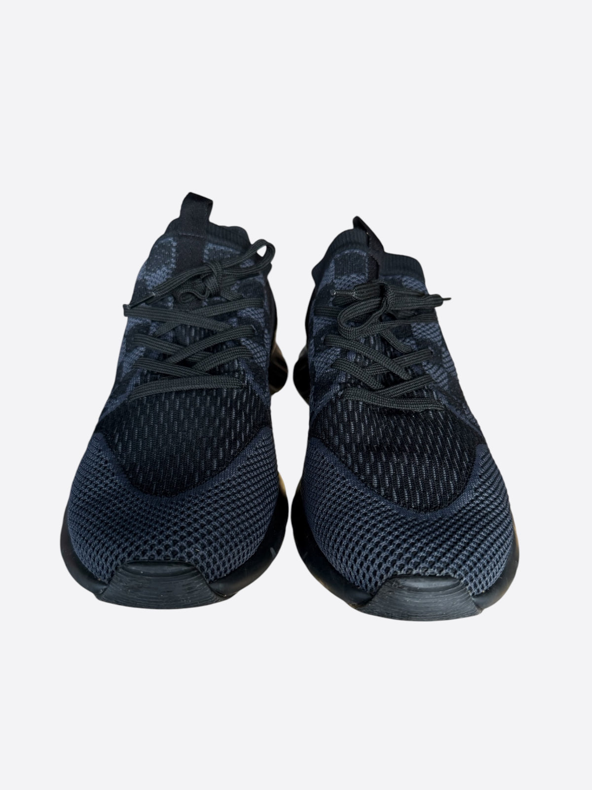 Louis Vuitton Black Damier Fastlane Sneakers