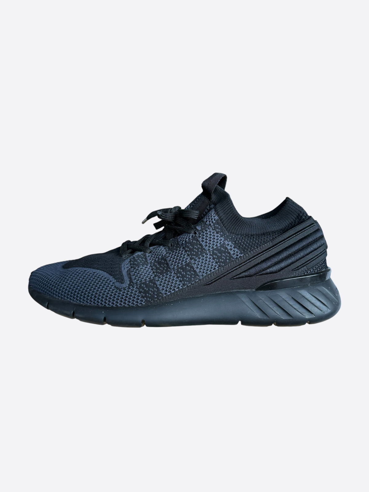 Louis Vuitton Black Damier Fastlane Sneakers