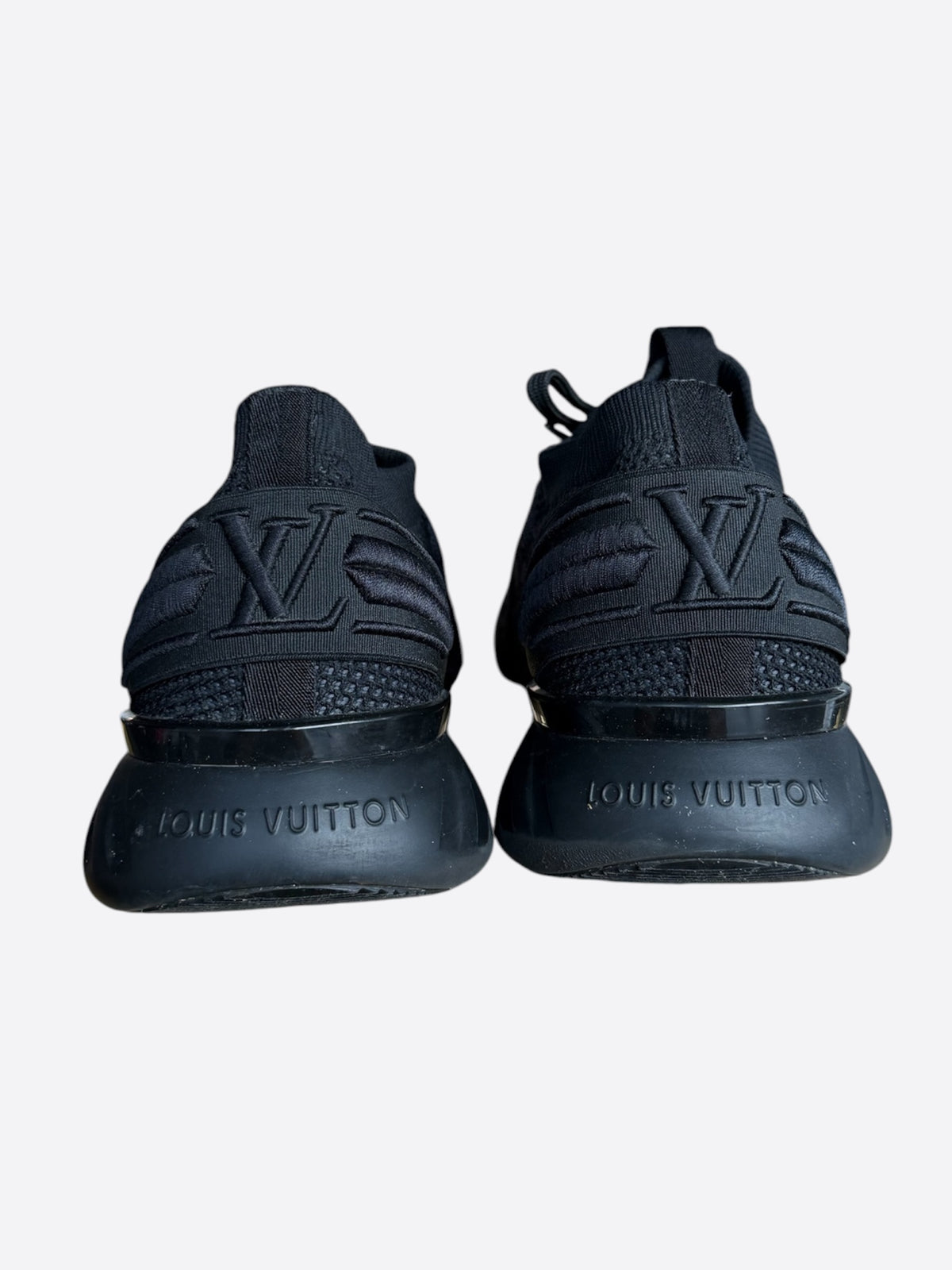 Louis Vuitton Black Damier Fastlane Sneakers