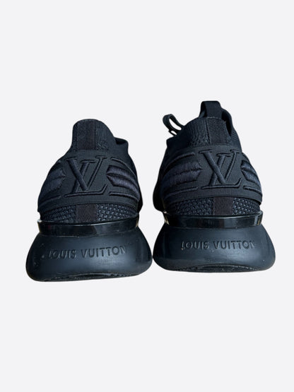 Louis Vuitton Black Damier Fastlane Sneakers