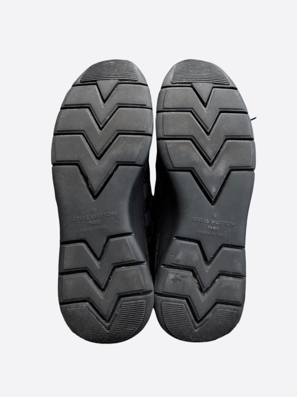 Louis Vuitton Black Damier Fastlane Sneakers