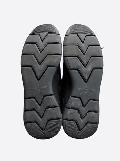Louis Vuitton Black Damier Fastlane Sneakers