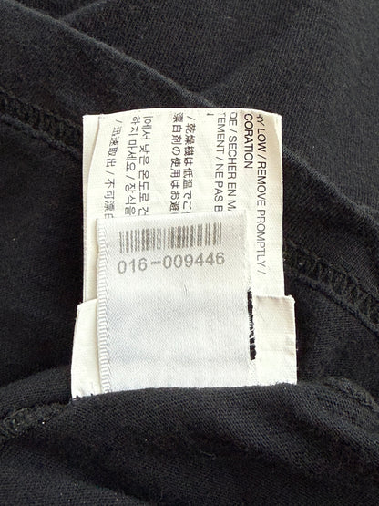 Chrome Hearts Black & White Neck Logo Longsleeve T-Shirt