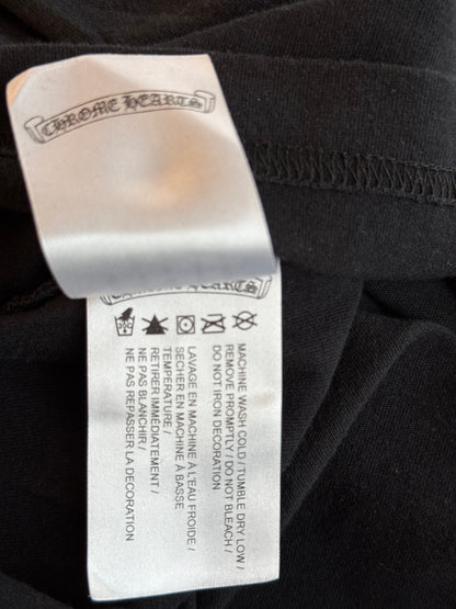 Chrome Hearts Black Racing Stripes Longsleeve T-Shirt