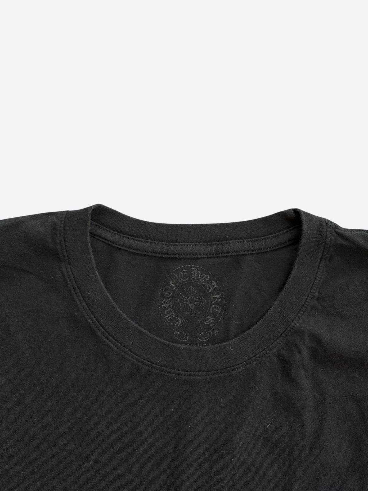 Chrome Hearts Black Racing Stripes Longsleeve T-Shirt
