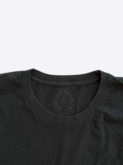Chrome Hearts Black Racing Stripes Longsleeve T-Shirt