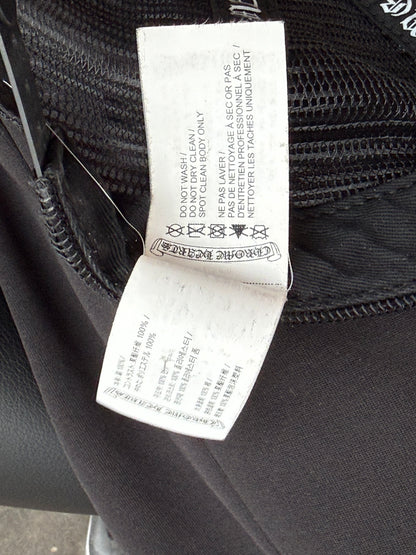 Chrome Hearts Black & White Hollywood Trucker Hat