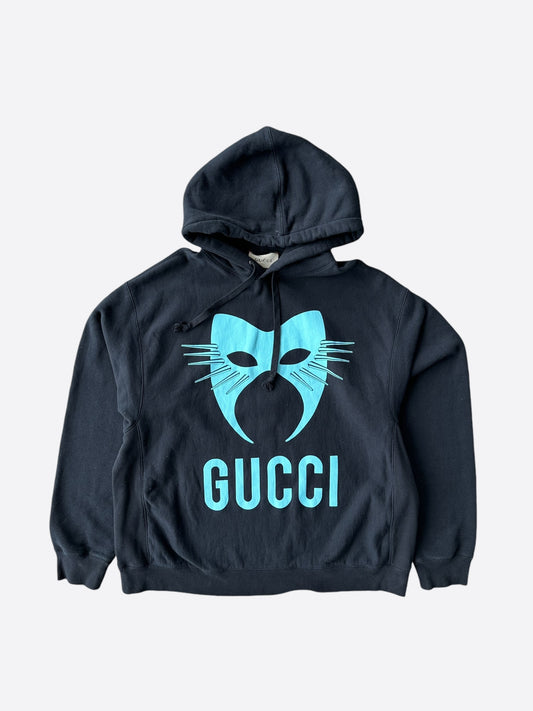 Gucci Black & Blue Mask Hoodie