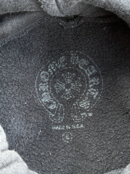 Chrome Hearts Black & White Los Angeles Horseshoe Logo Hoodie