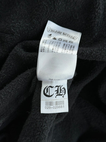 Chrome Hearts Black & White Los Angeles Horseshoe Logo Hoodie