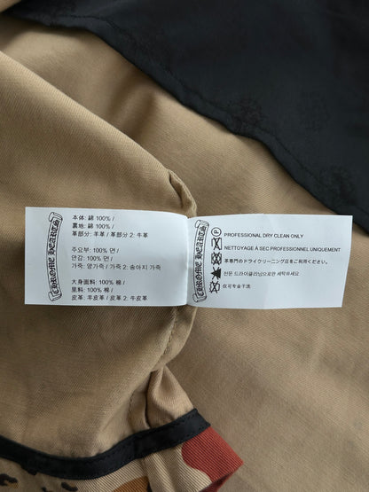 Chrome Hearts Sex Records Desert Camo Short Sleeve Button Up Shirt