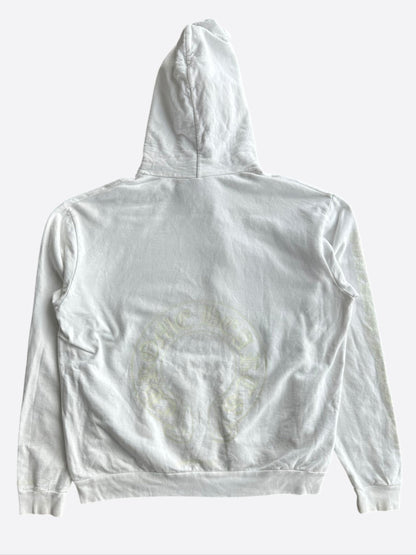 Chrome Hearts White Glow In The Dark Horseshoe Logo Hoodie