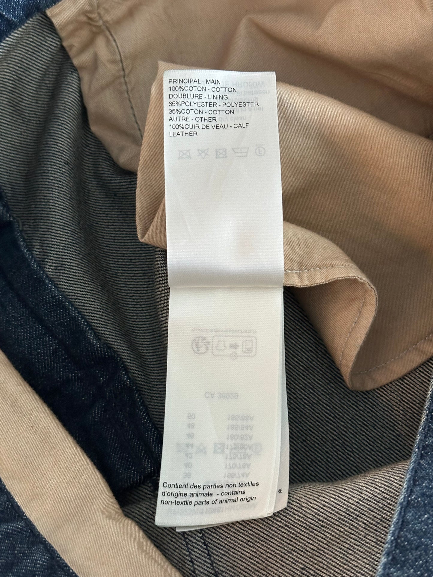 Louis Vuitton Blue Monogram Carpenter Denim Shorts