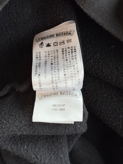Chrome Hearts Black & Grey Friends & Family Floral Logo Hoodie