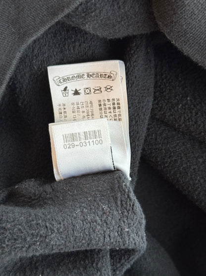 Chrome Hearts Black & Grey Friends & Family Floral Logo Hoodie
