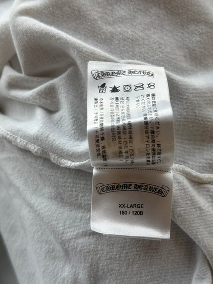 Chrome Hearts White & Black Cross Graphic T-Shirt
