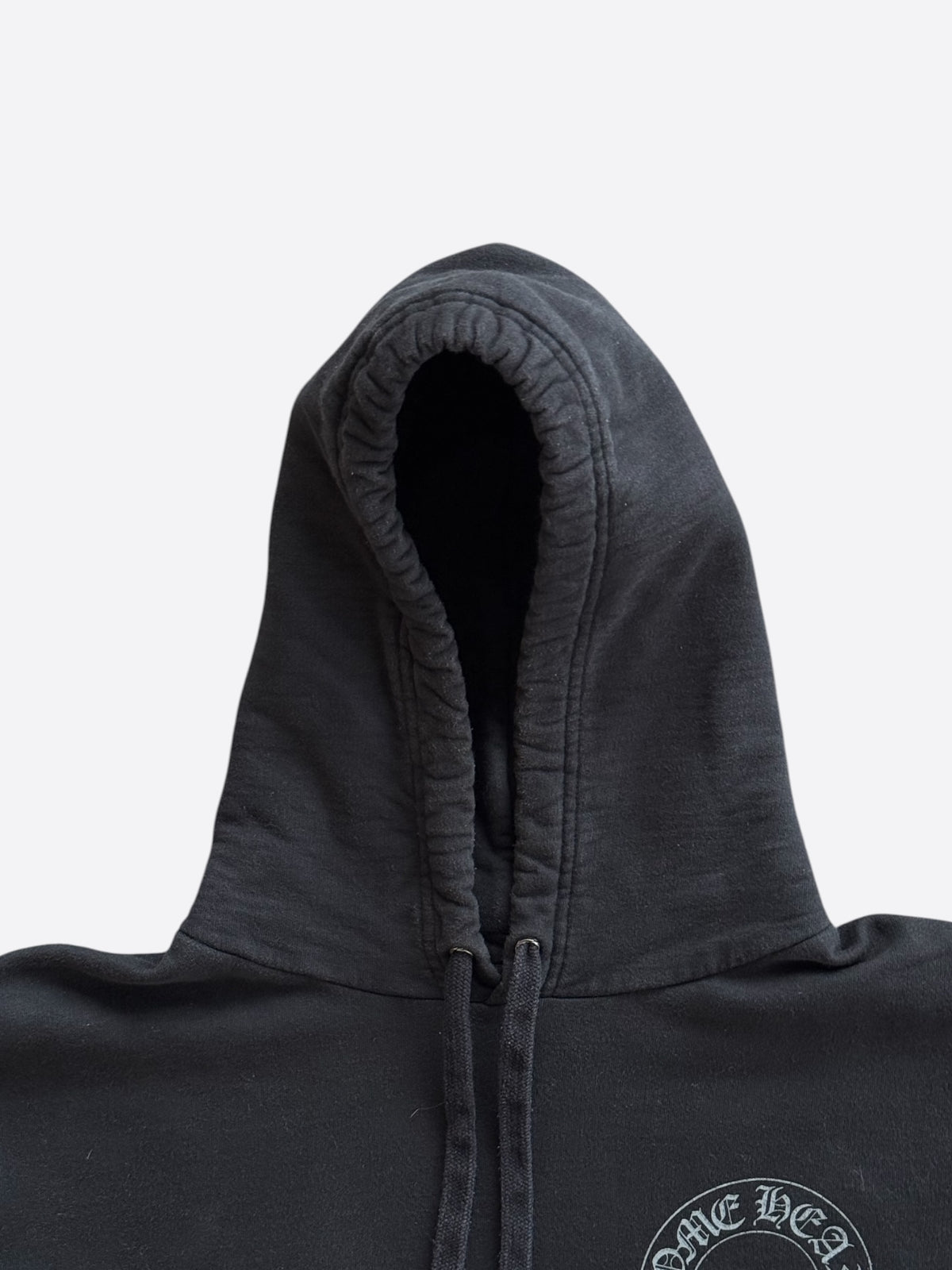 Chrome Hearts Black & Grey Friends & Family Floral Logo Hoodie
