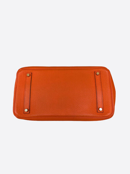 Hermès Orange Togo Birkin 30